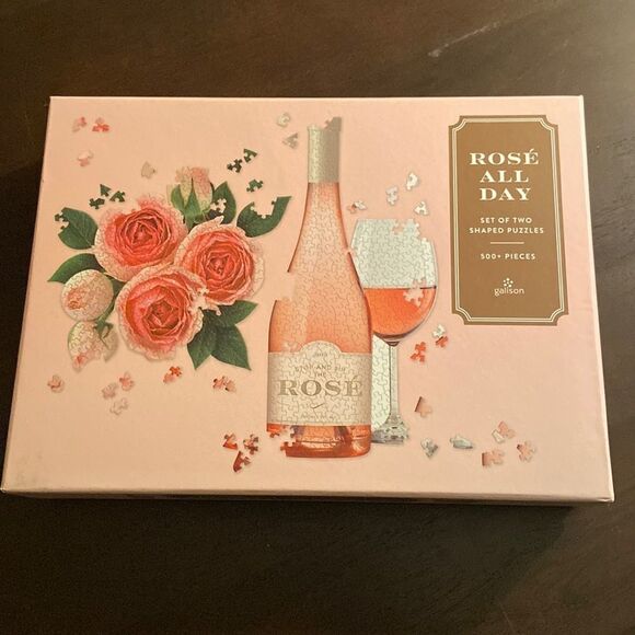 Rose All Day 500 pc Puzzle - Picture 2 of 6